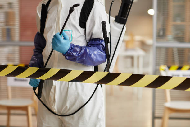 Professional Hoarding Cleanup technician working in Noblesville, IN